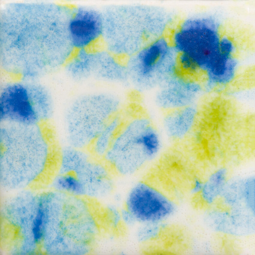 Photograph: Mayco Jungle Gems Brush-On Glaze: Gogh Iris  118ml