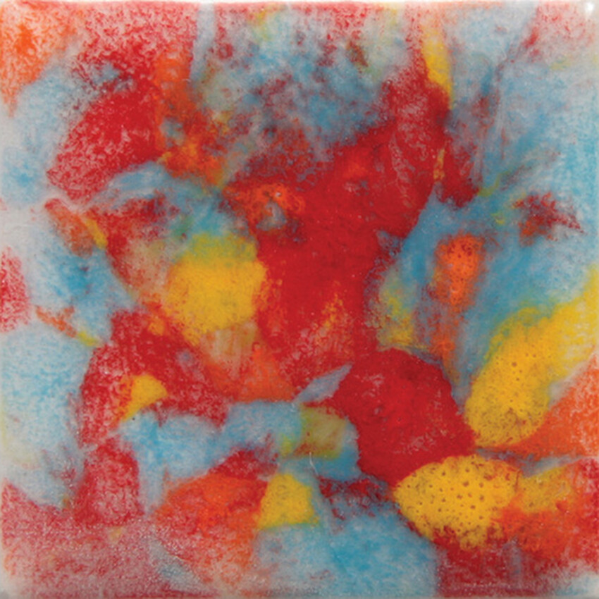 Photograph: Mayco Jungle Gems Brush-On Glaze: Kaleidoscope  118ml