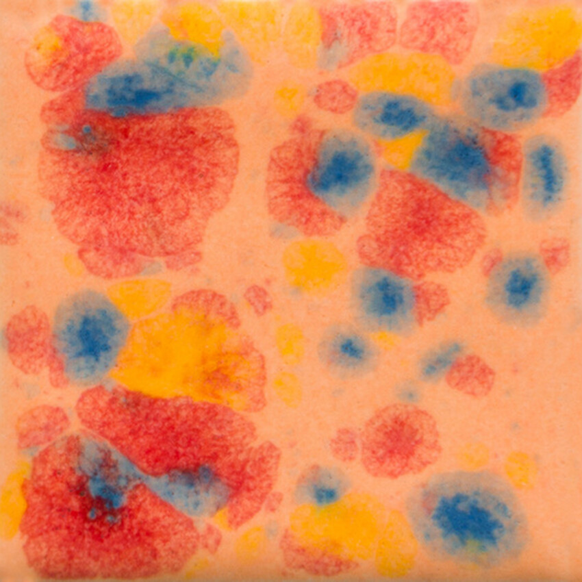 Photograph: Mayco Jungle Gems Brush-on Glaze: Peach Party 118ml