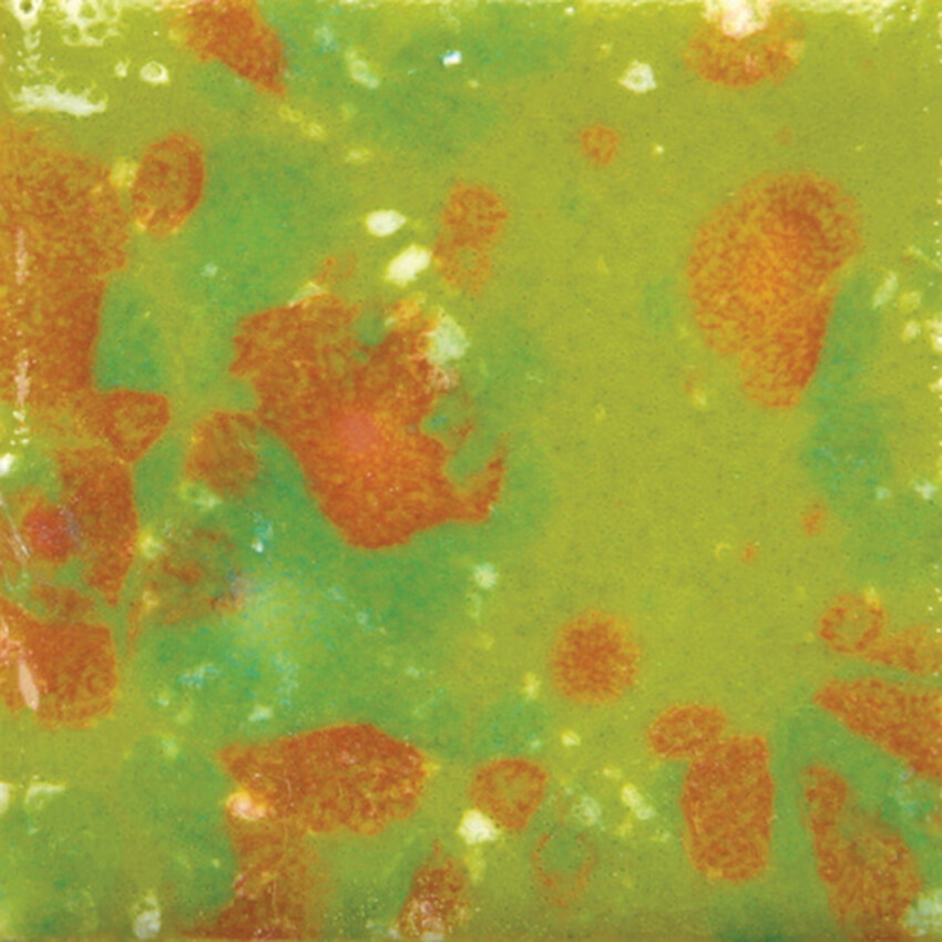 Photograph: Mayco Jungle Gems Brush-On Glaze: Tree Frog 473ML