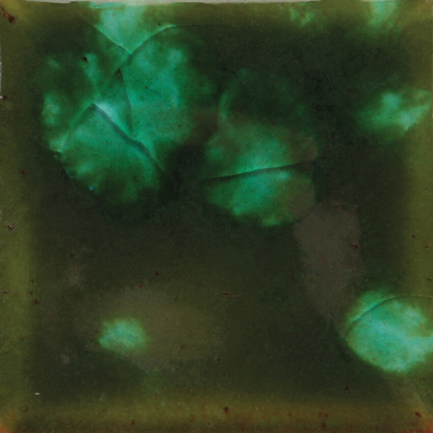 Photograph: Mayco Jungle Gems Brush-On Glaze: W/Fantasy N/T 473ML