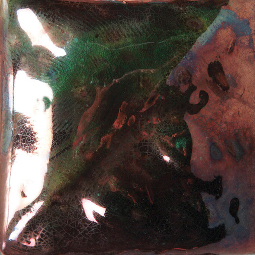 Photograph: Mayco Raku Brush-On Glaze: Copper Penny 473ml