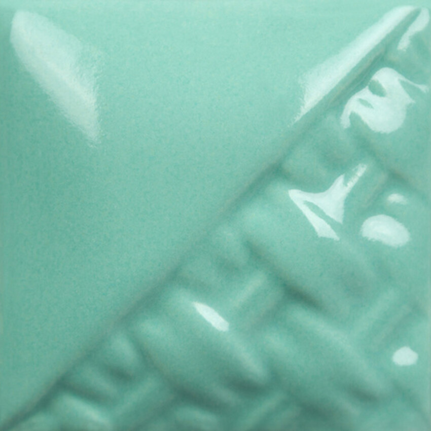 Photograph: Mayco Stoneware Brush-On: Aqua Gloss 473ml
