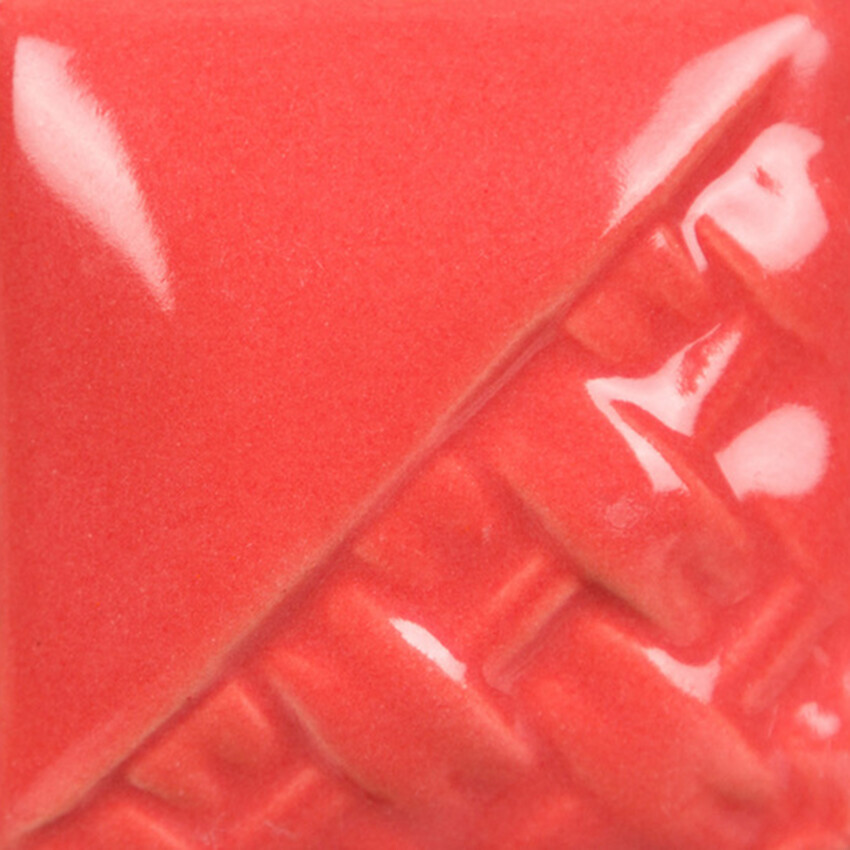 Photograph: Mayco Stoneware Brush-On: Coral Gloss 473ml
