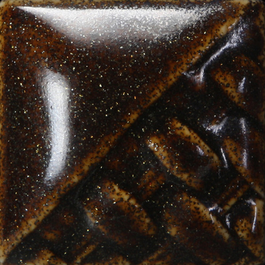 Photograph: Mayco Stoneware Brush-On: Fools Gold 473ml