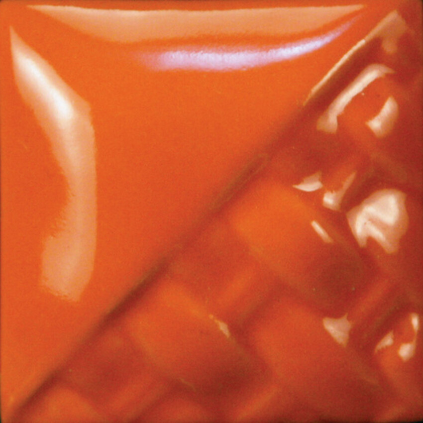 Photograph: Mayco Stoneware Brush-On: Orange Gloss 473ml