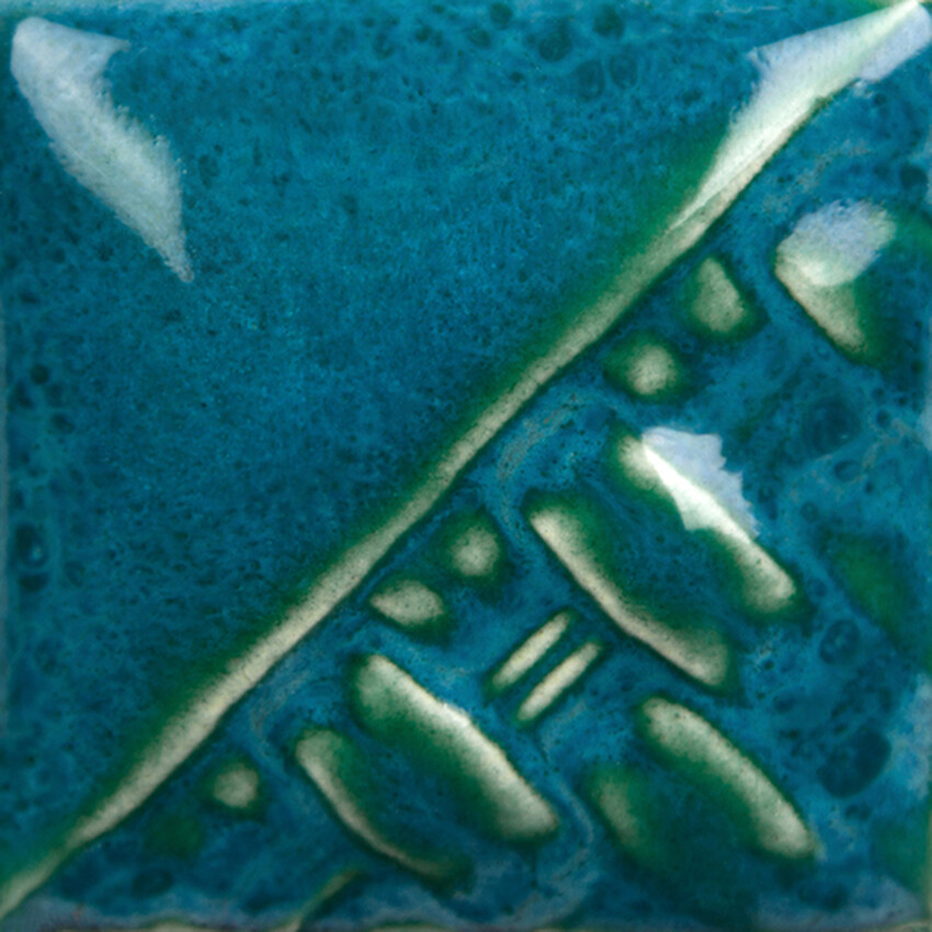 Photograph: Mayco Stoneware Brush-On: Tropical Teal 473ml