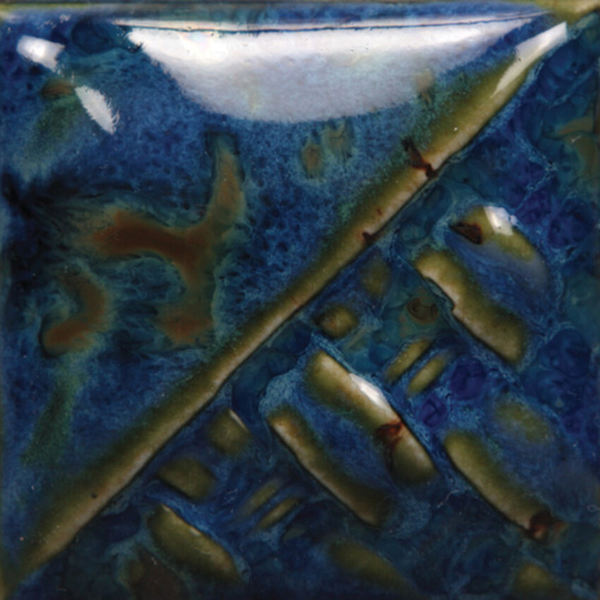 Photograph: Mayco Stoneware Crystal Brush-On: Midnight Rain 473ml