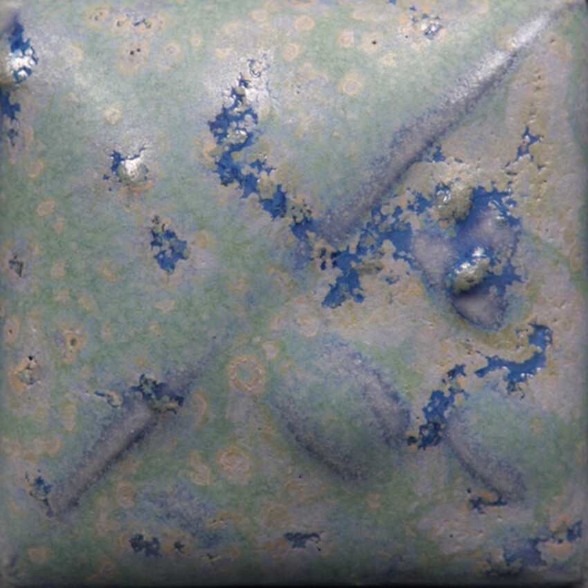 Photograph: Mayco Stoneware Crystal Brush-On: Robin's Egg 473ml