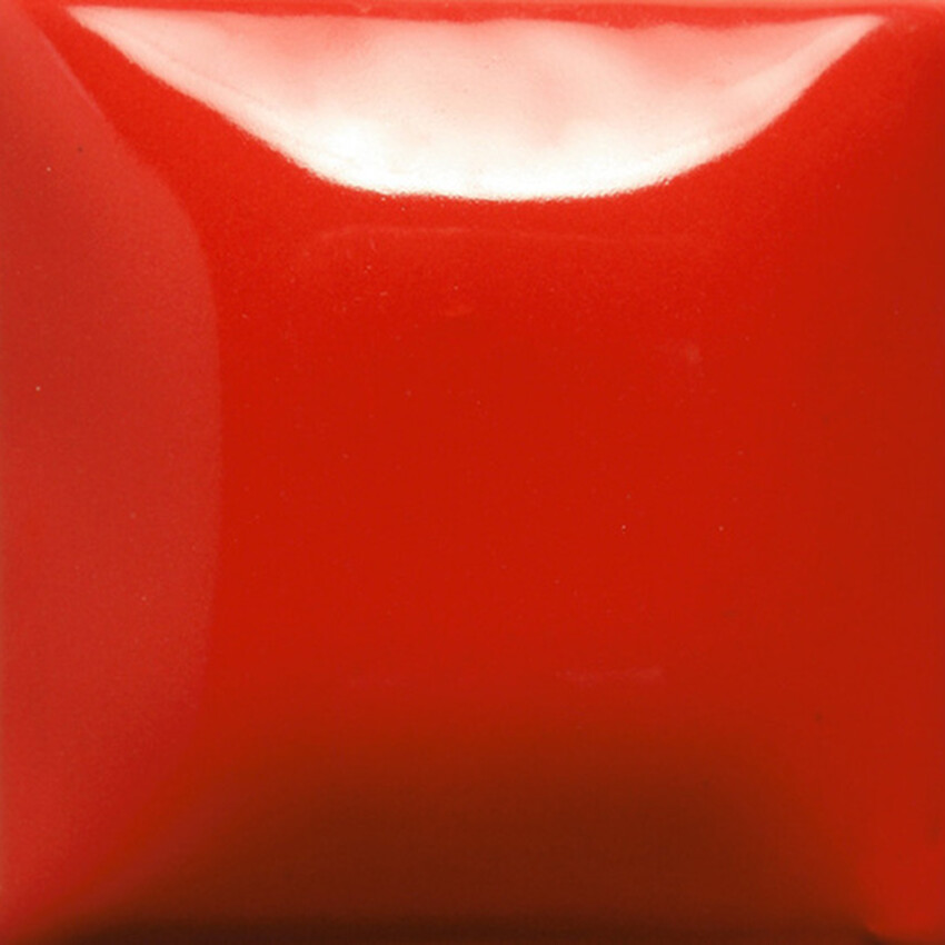 Photograph: Mayco Stroke & Coat Brush-On Glaze: Candy Apple Red 59ML