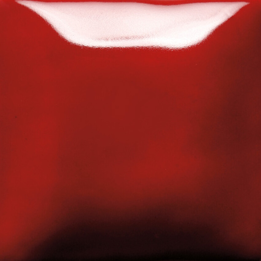 Photograph: Mayco Stroke & Coat Brush-On Glaze: Ruby Slippers 473ML