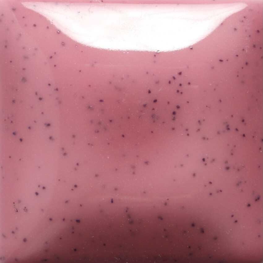 Photograph: Mayco Stroke & Coat Speckled Brush-On Glaze: Pink-A-Dot 473ML