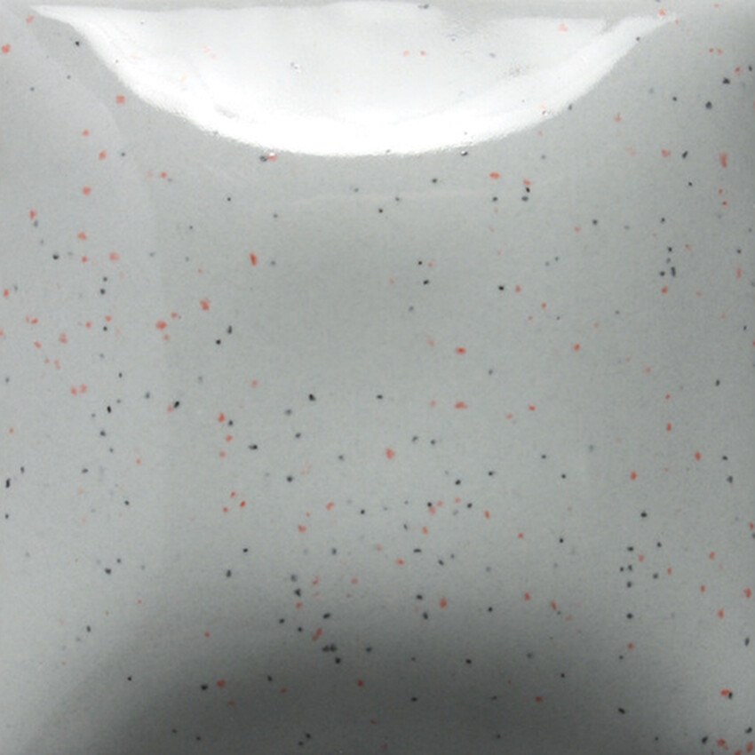 Photograph: Mayco Stroke & Coat Speckled Brush-On Glaze: Silver Lining 473ML