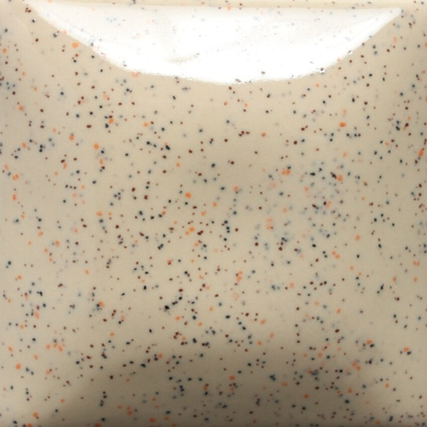 Photograph: Mayco Stroke & Coat Speckled Brush-On Glaze: Vanilla Dip 473ML