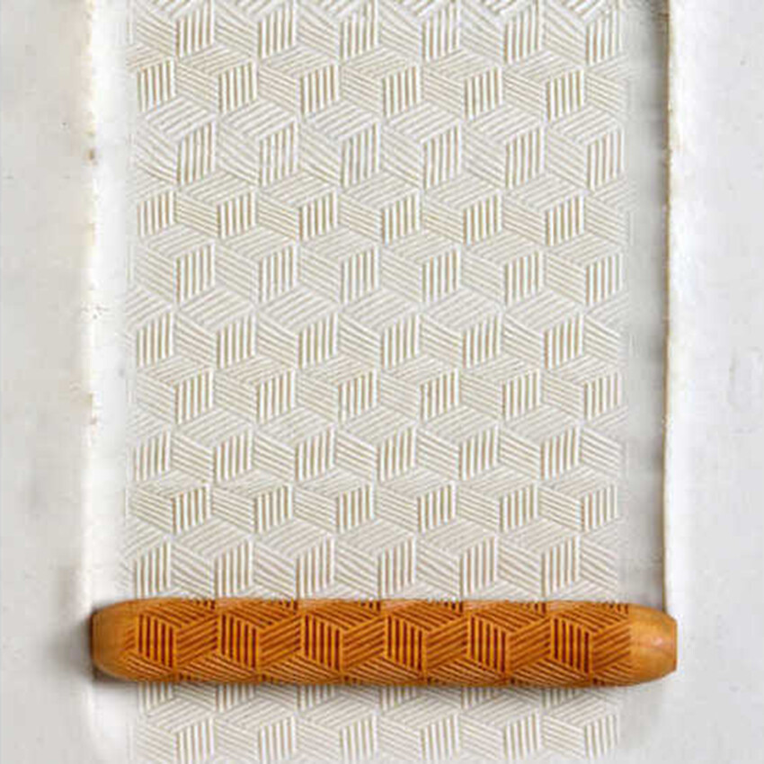 Photograph: MKM 10cm HandRoller Design 22. Small blocks.