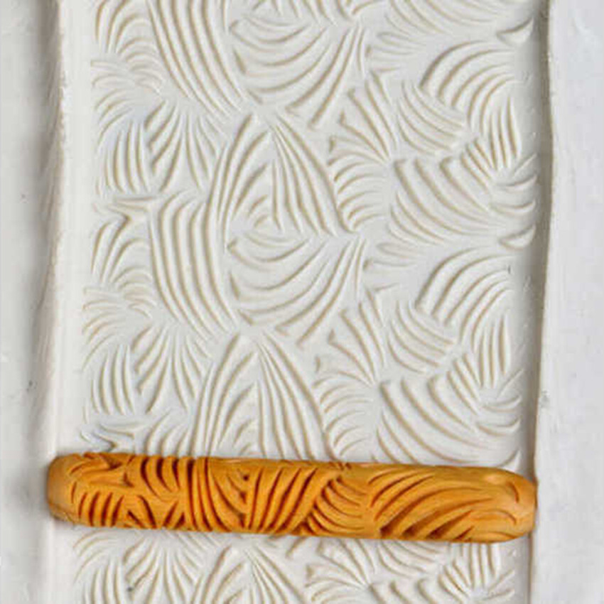 Photograph: MKM 10cm HandRoller Design 53. Wild and Crazy.