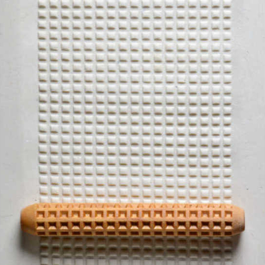Photograph: MKM 10cm HandRoller Design 67. Waffle.