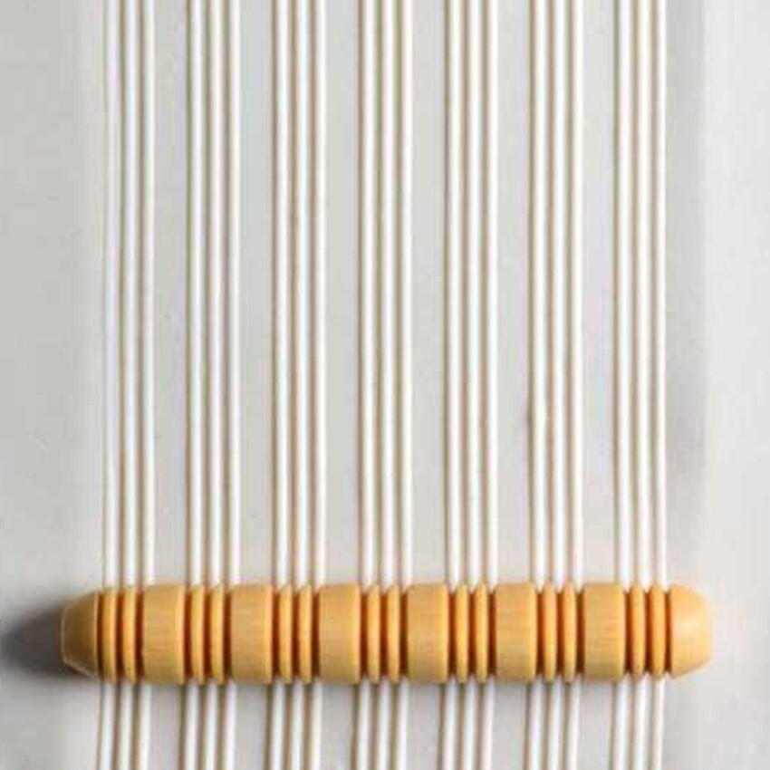 Photograph: MKM 10cm HandRoller Design 71.  Lines  and  Spaces.