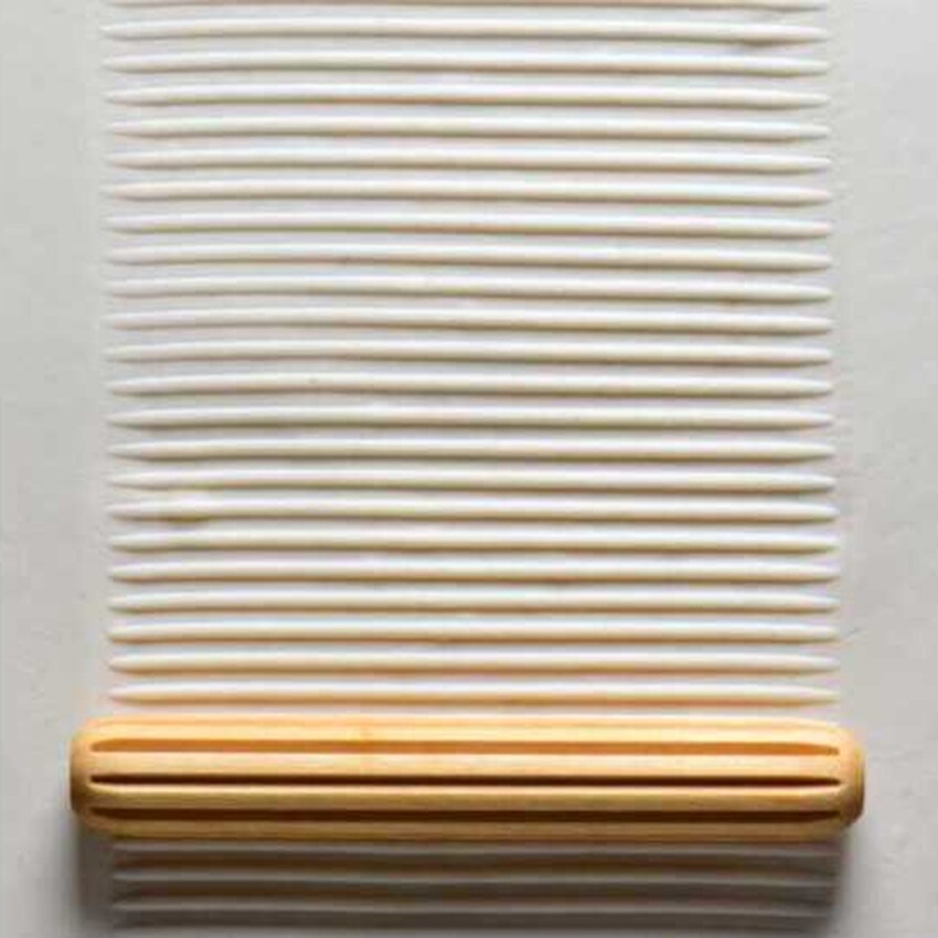 Photograph: MKM 10cm HandRoller Design 72. Horizontal Lines.