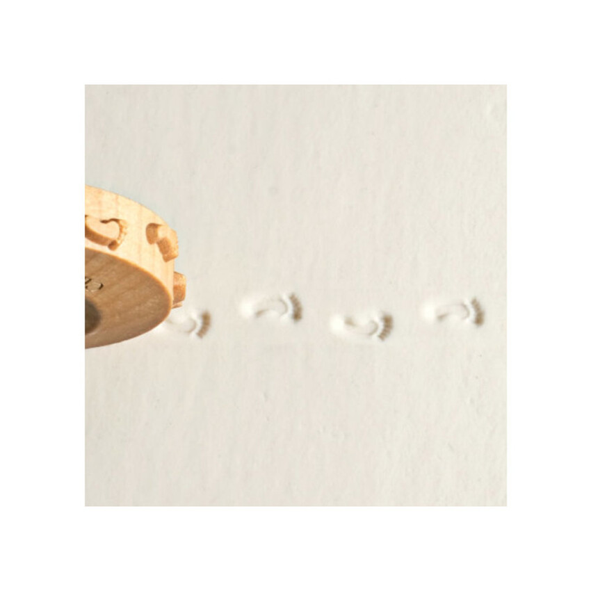 Photograph: MKM FingerRoller Design 023.  Footprints.