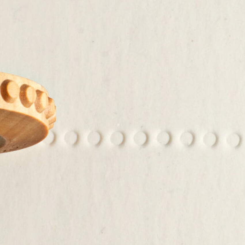 Photograph: MKM FingerRoller Design 026. Recessed Dots. ..