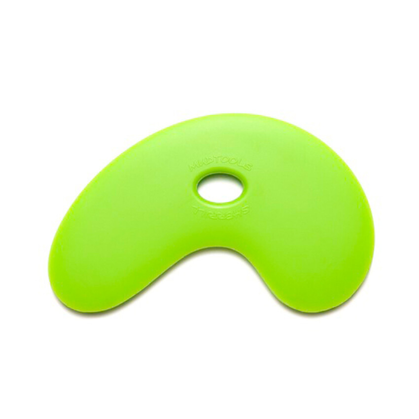 Photograph: Mudtools Green Large Bowl Rib