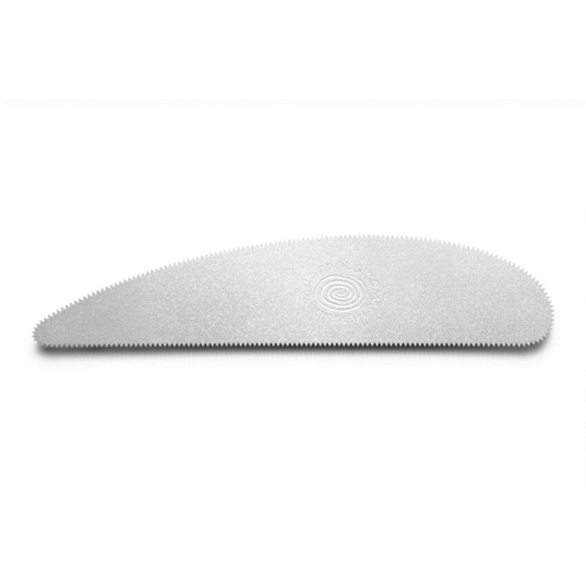 Photograph: Mudtools Long Scraper Stainless Rib (Serrated 18 Teeth Per Inch)