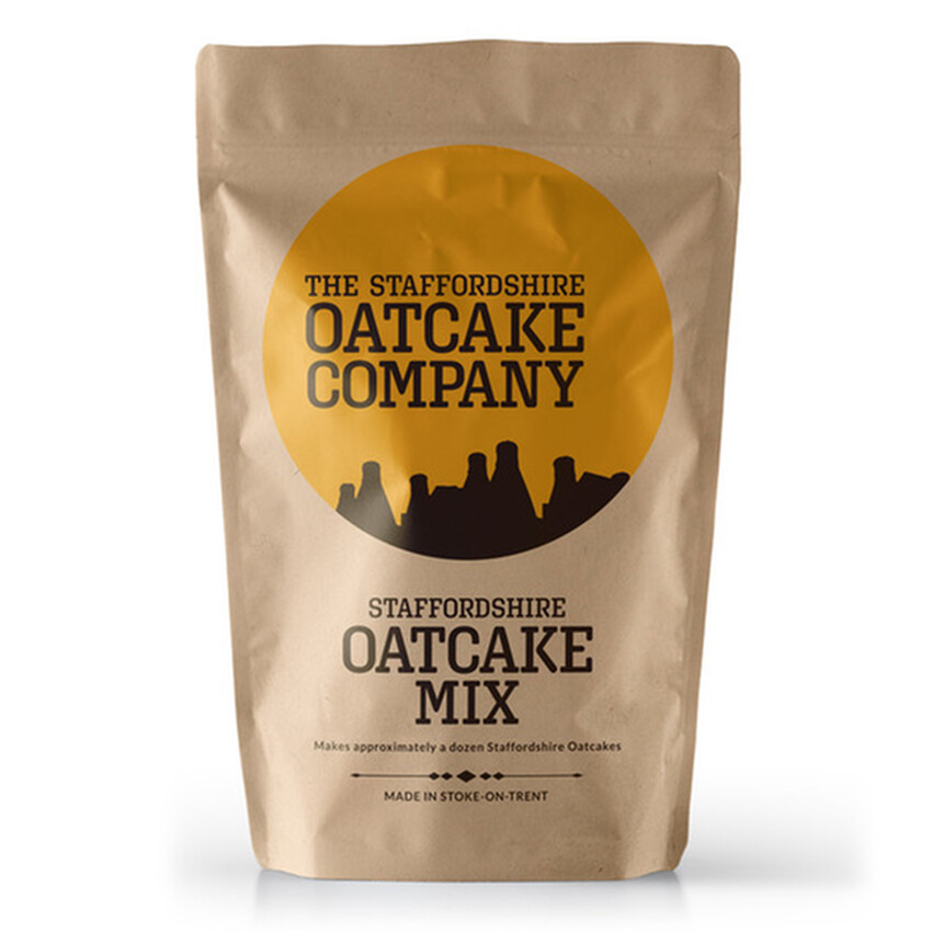 Photograph: Oatcake Mix from The Staffordshire Oatcake Company (Makes 12)