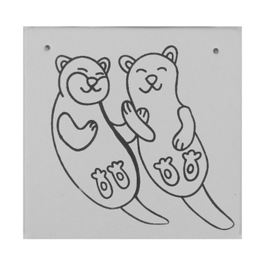 Photograph: Otter Love Plaque