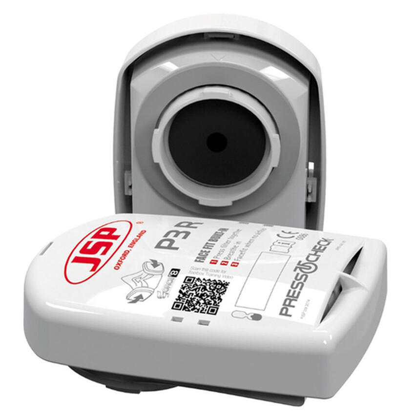 Photograph: Pack of 2 PressToCheck P3 R D Filters to fit Force 8 Half-mask
