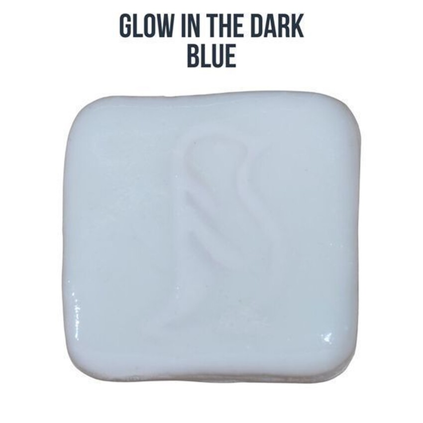 Photograph: Penguin Glow In The Dark ^06 Glaze: Blue 118ml