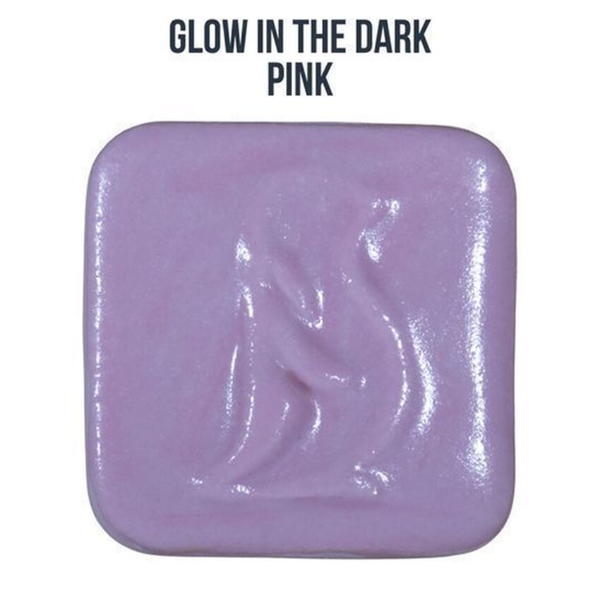 Photograph: Penguin Glow In The Dark ^06 Glaze: Pink 118ml
