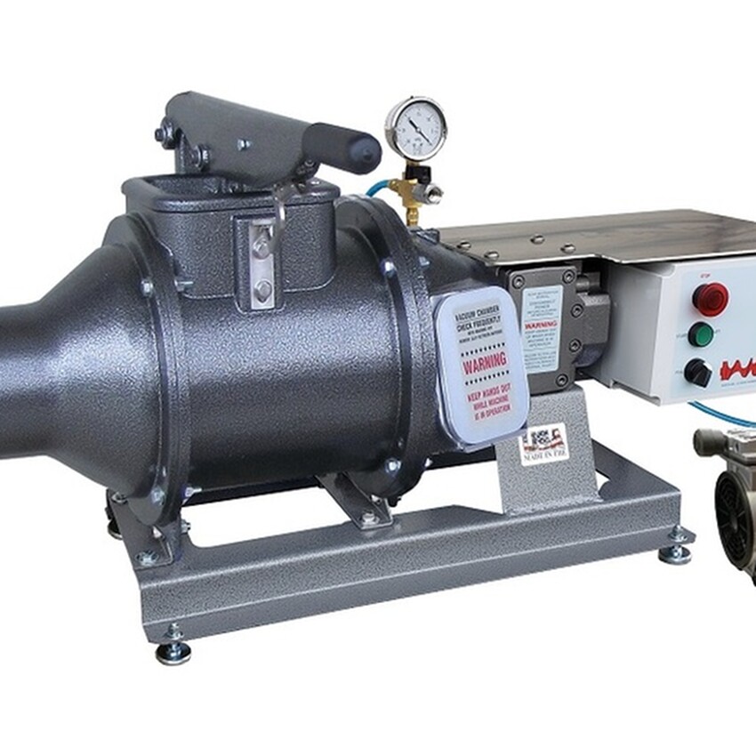 Photograph: Peter Pugger VPM-20SS Vacuum Deairing Power Wedger Pugmill (Stainless)