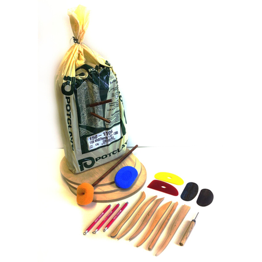 Photograph: Pottery Starter Kit: Throwing