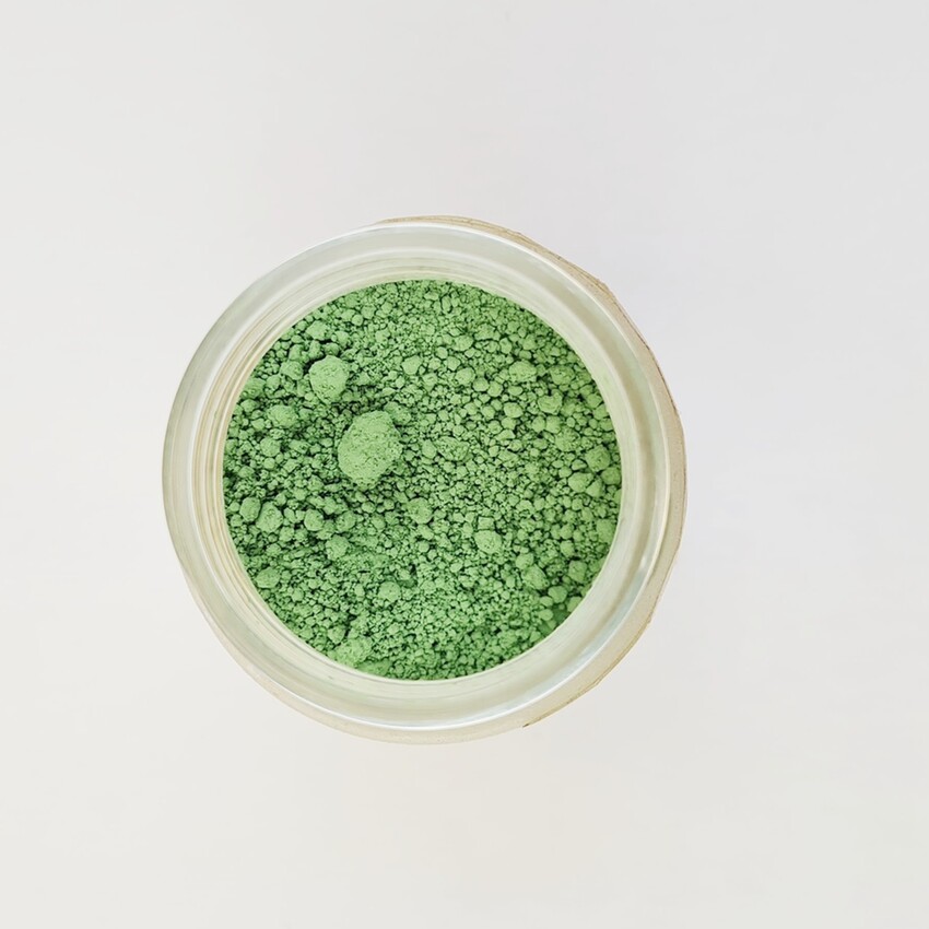 Photograph: Powdered Overglaze: Fir Green