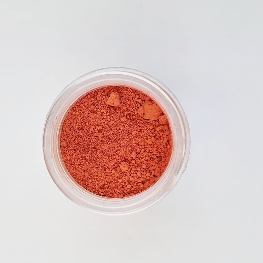 Photograph: Powdered Overglaze: Scarlet