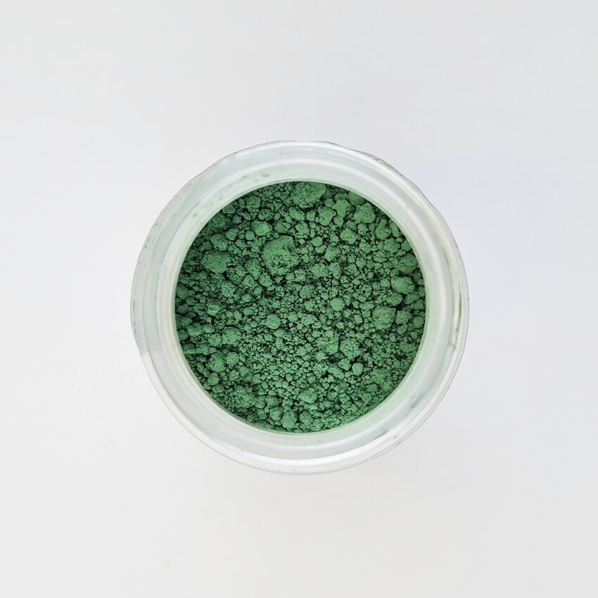 Photograph: Powdered Stain: Moss Green