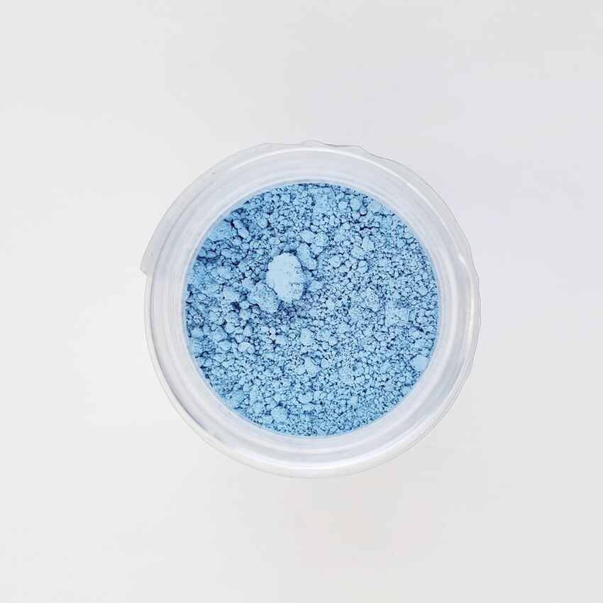 Photograph: Powdered Stain: Speedwell Blue