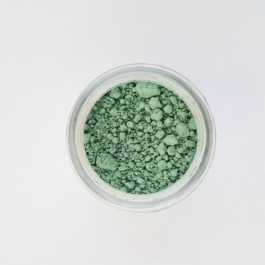 Photograph: Powdered Underglaze: Chrome Green