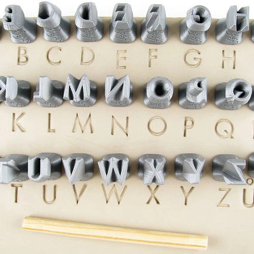 Photograph: Relyef Tools: Alphabet Uppercase 10mm - Futura
