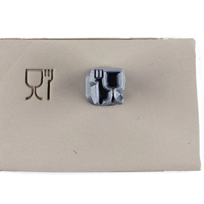Photograph: Relyef Tools: Food Contact Symbol (Safe) 15mm