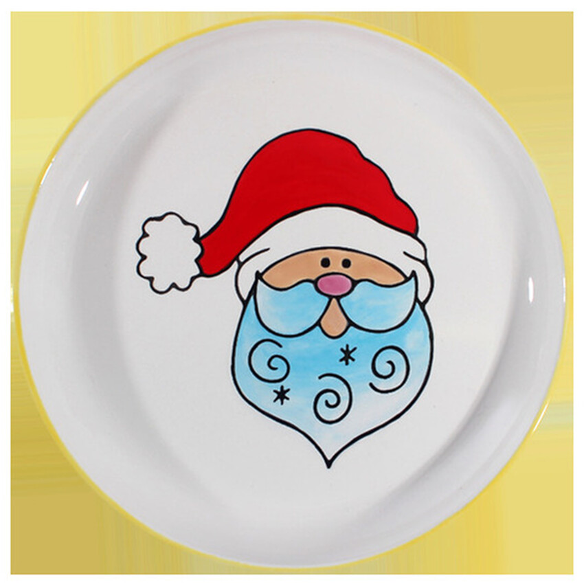 Photograph: Santa Party Plate
