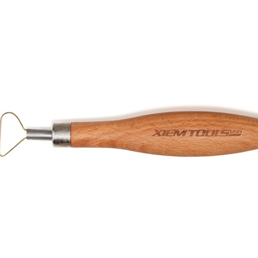 Photograph: Small Tear Drop Titanium-Fused Pro Trimming Tool with Packaging