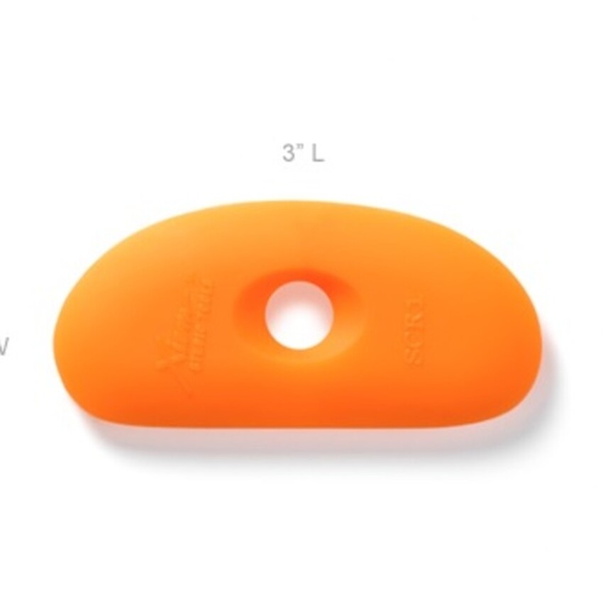 Photograph: Soft Silicone Rib 1 - Orange