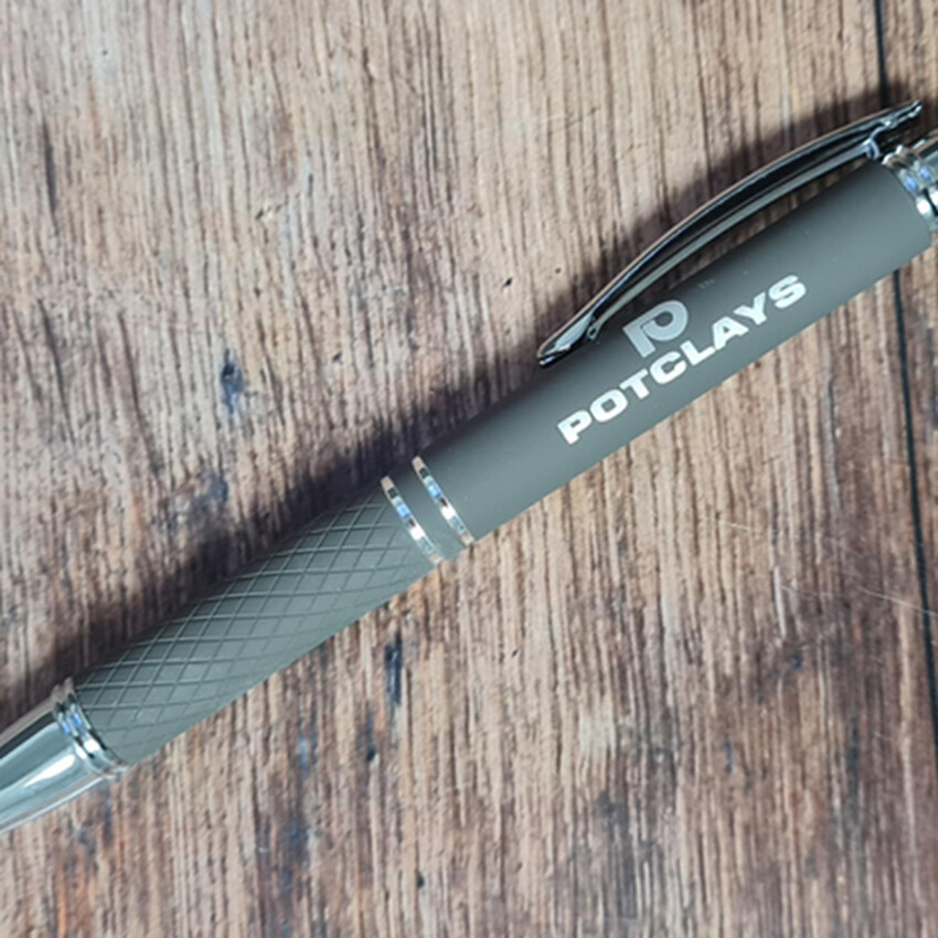 Photograph: Soft-Touch Ballpoint Pen and Stylus