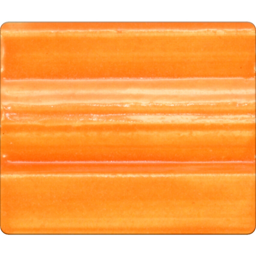 Photograph: Spectrum Cone 4-6 Brush-On Glaze: Bright Orange 454ml