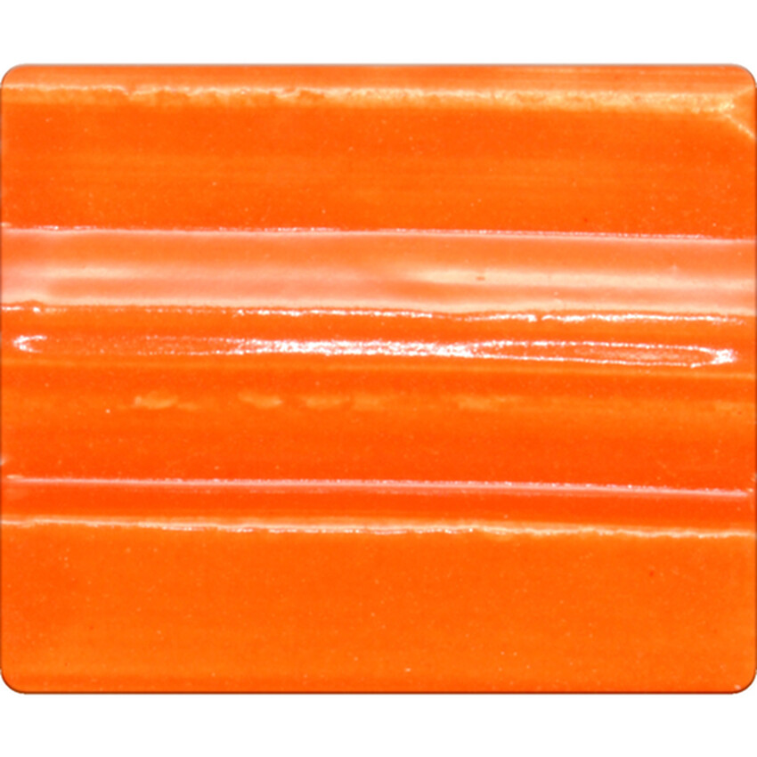 Photograph: Spectrum Cone 4-6 Brush-On Glaze: Neon Orange 454ml