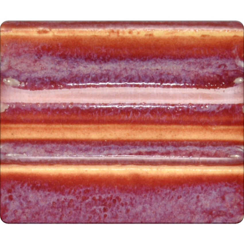 Photograph: Spectrum Cone 4-6 Brush-On Glaze: Texture Burgundy 454ml