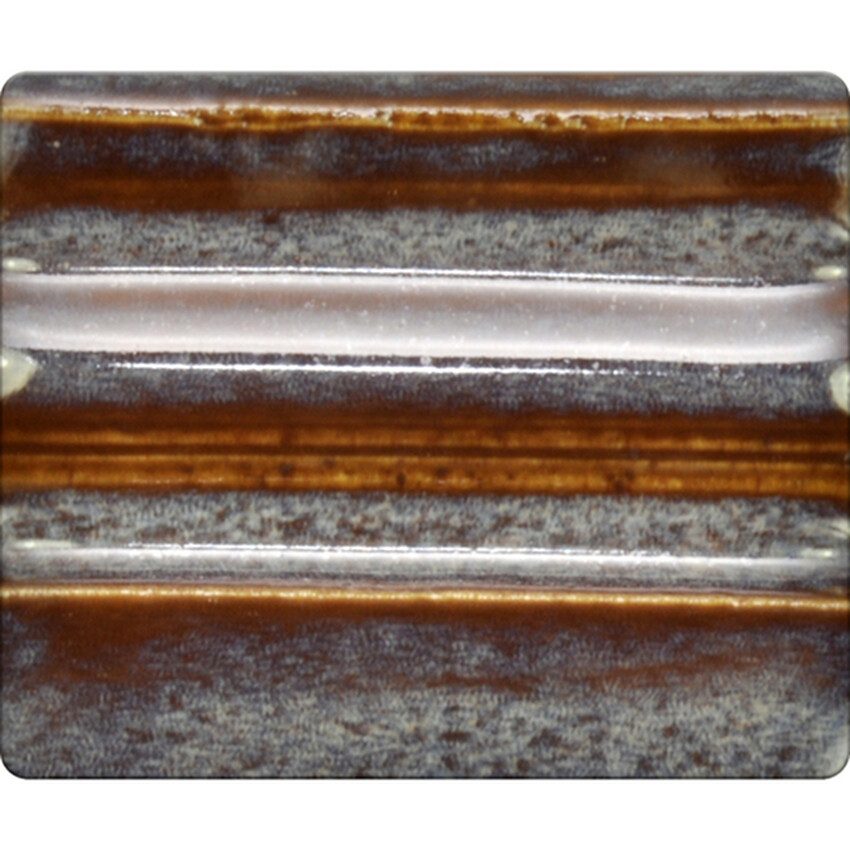 Photograph: Spectrum Cone 4-6 Brush-On Glaze: Txt Chocolate 454ml