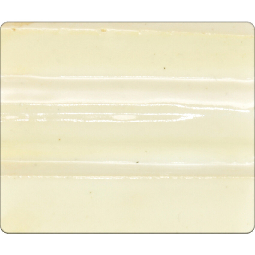 Photograph: Spectrum Cone 4-6 Brush-On Glaze: White Gallon Gallon